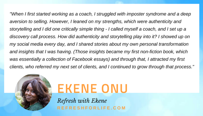 Ekene Onu quote