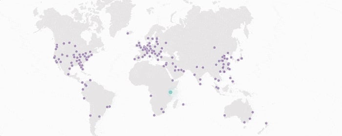 siteground review cdn newtwork map