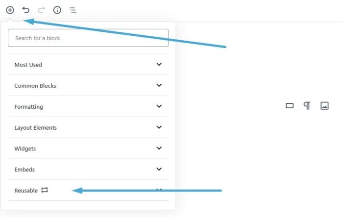 040 wordpress block editor reusable blocks 2