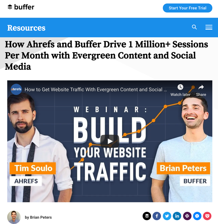 buffer ahrefs